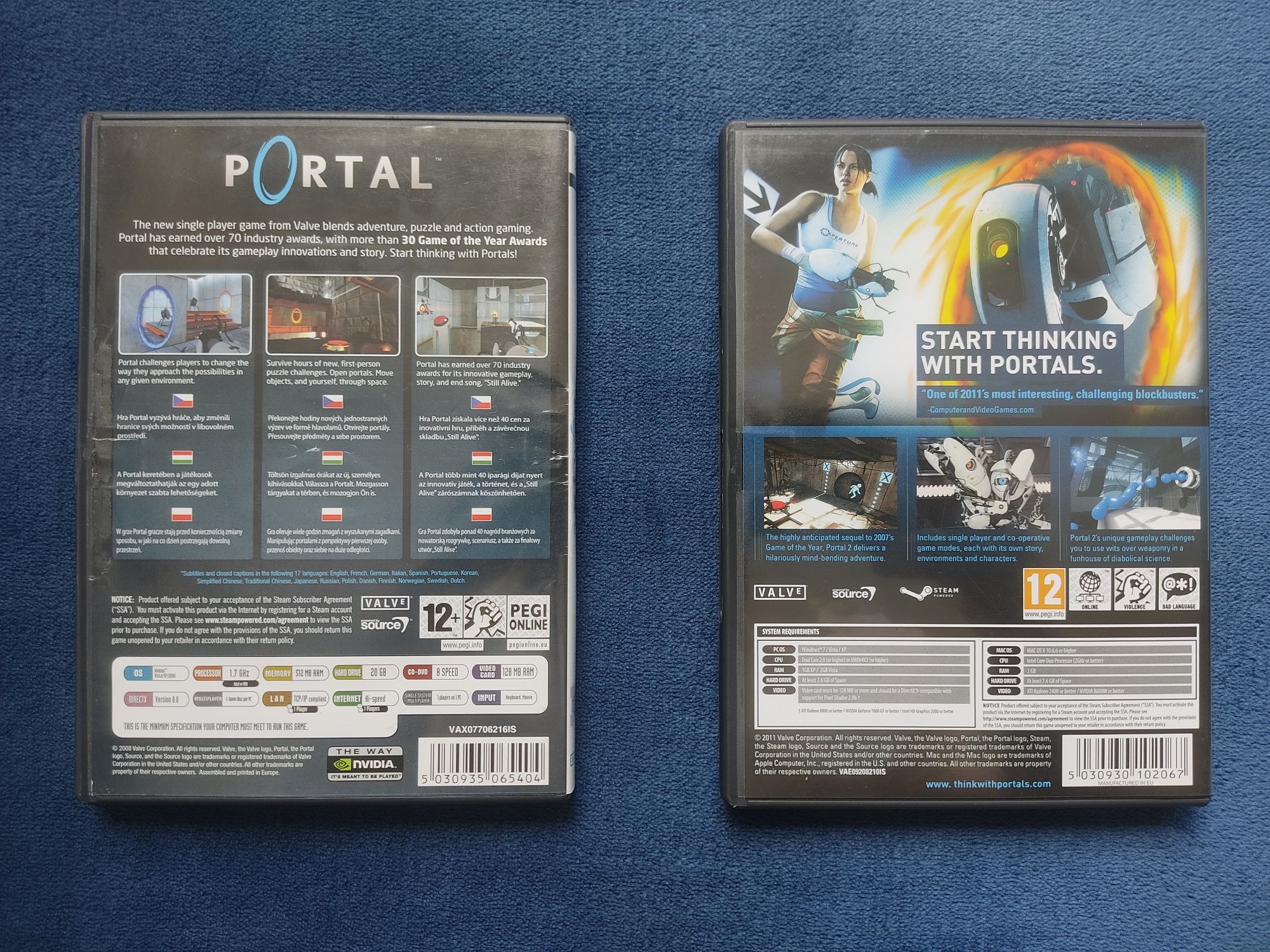 Unikat! Porat + Portal 2 PC DVD