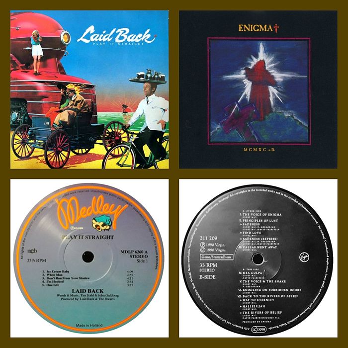 Lp Alphaville, Boney M., Laid Back, Enigma, Giorgio M., Bryan Ferry