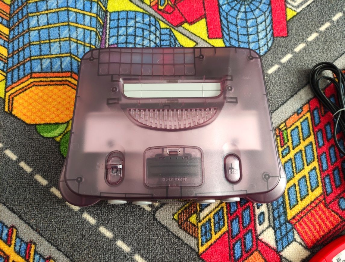 Nintendo 64 n64 crystal limited edition NTSC USA+ Japan 120v