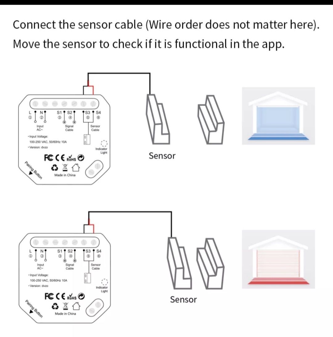 Automatismo/ interruptor de portão