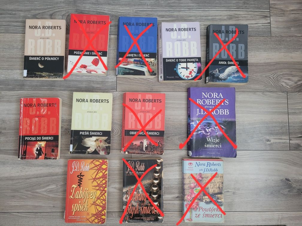 Nora Roberts jako J.D Robb Pieśń śmierci