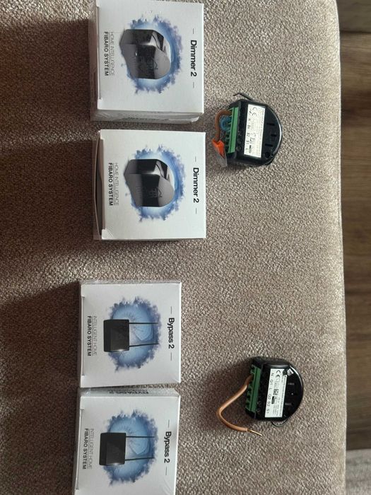 Fibaro Home Center 2 + termostaty + czujniki + smart plugi + dimmery