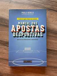 LIVRO - Manual das Aposta Desportivas de Paulo Rebelo