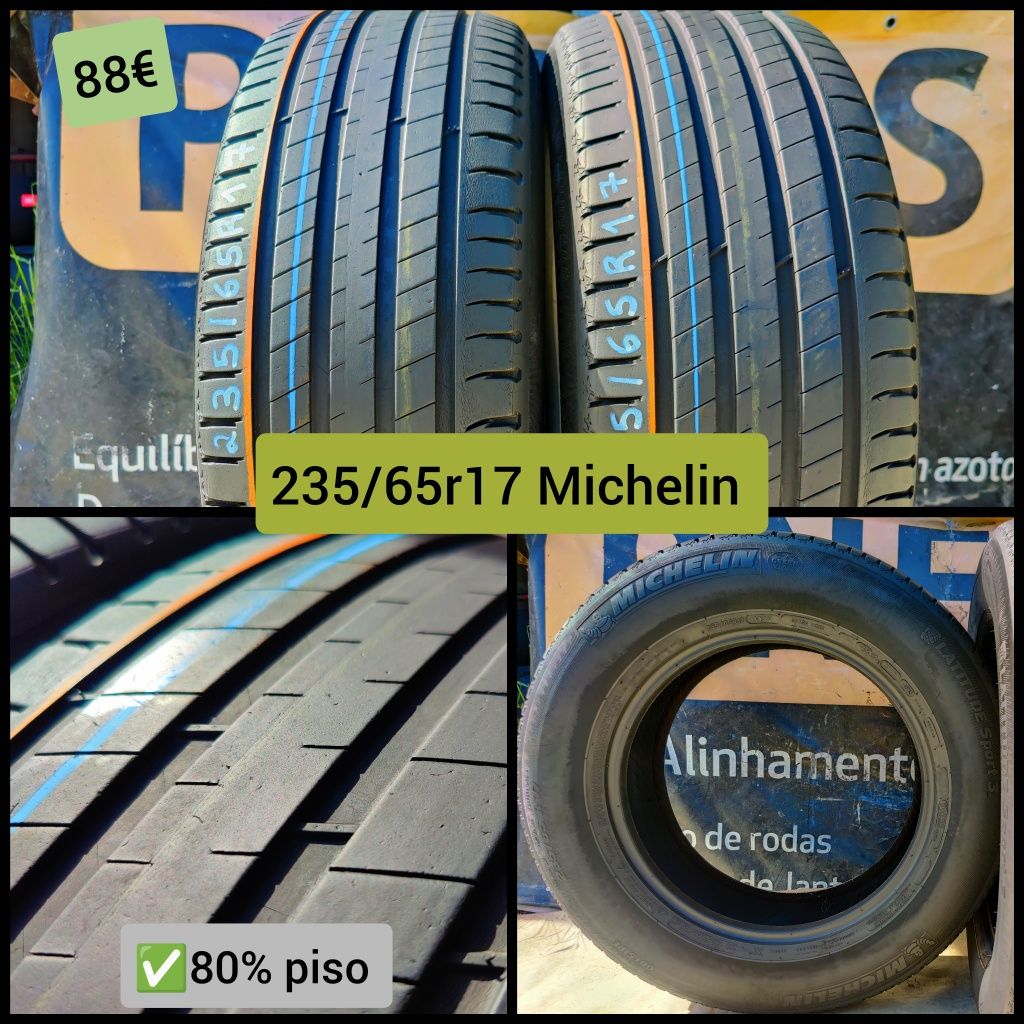 Pneus usados 225/60r17 235/60r17  235/65r17