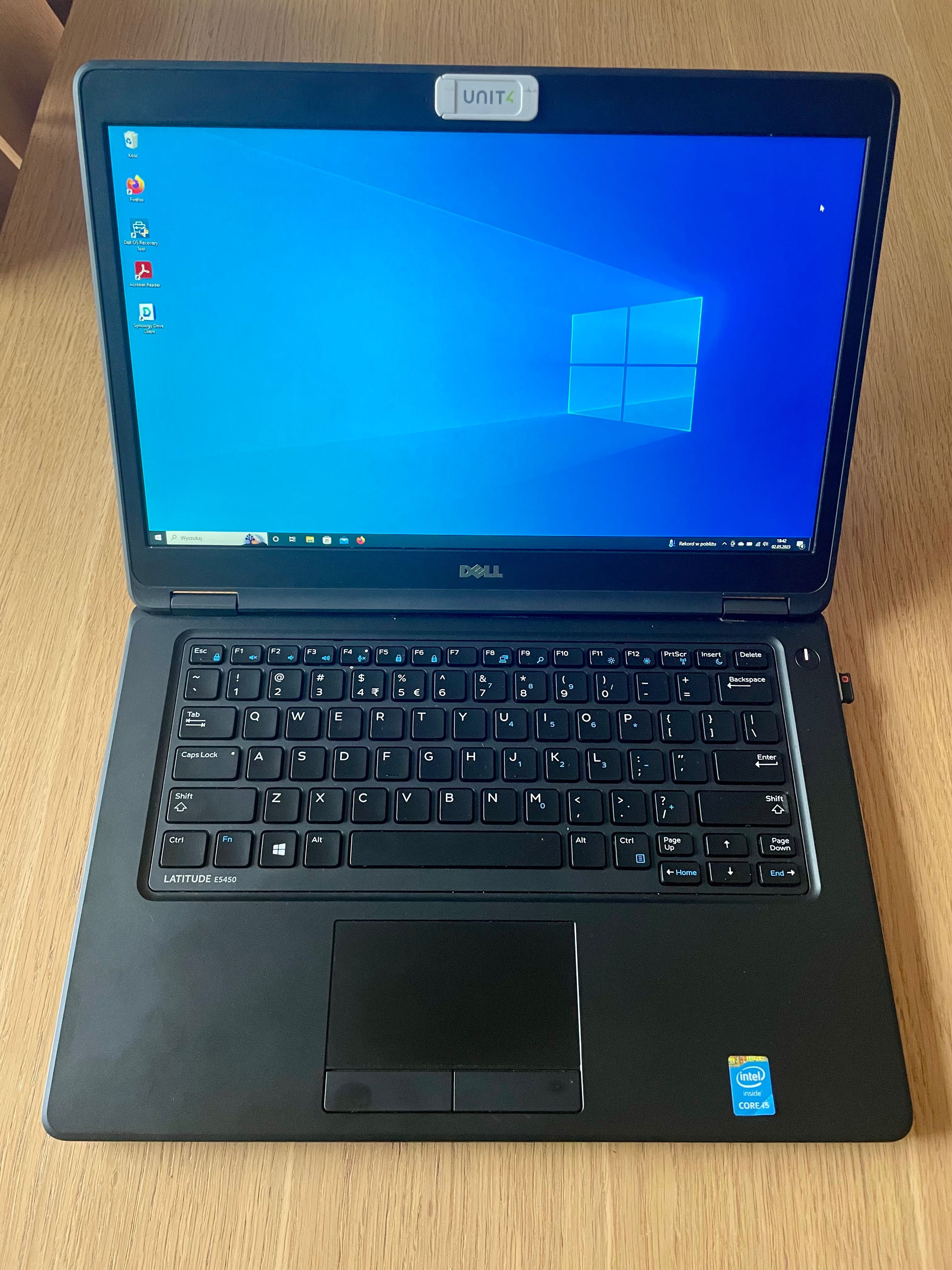 Dell Latitude E5450 i5/16GB RAM/ 240 GB SSD stan bdb