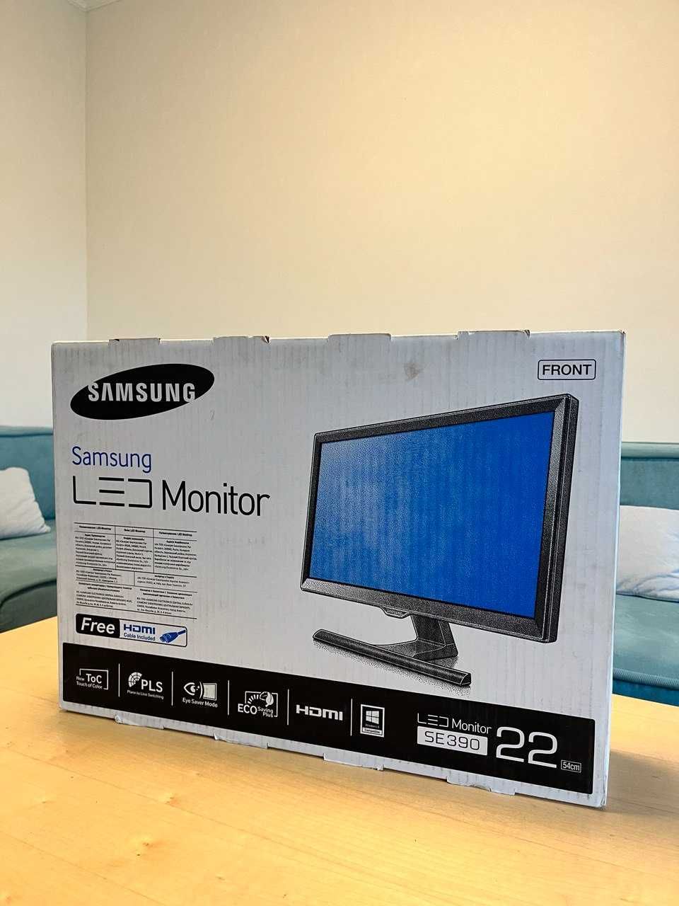 Монитор 21.5" Samsung S22E390HSO