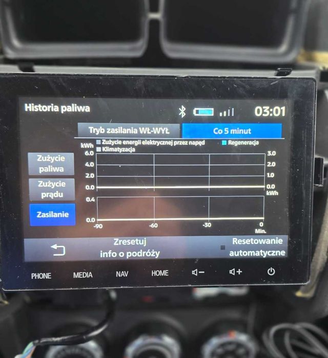 Zestaw multimedialny Mitsubishi 8740A100 do Mitsubishi Outlander PHEV