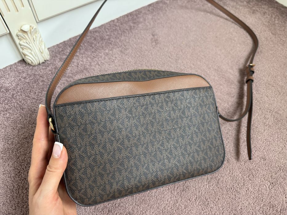 Сумка кросбоді Michael Kors Jet Set large logo