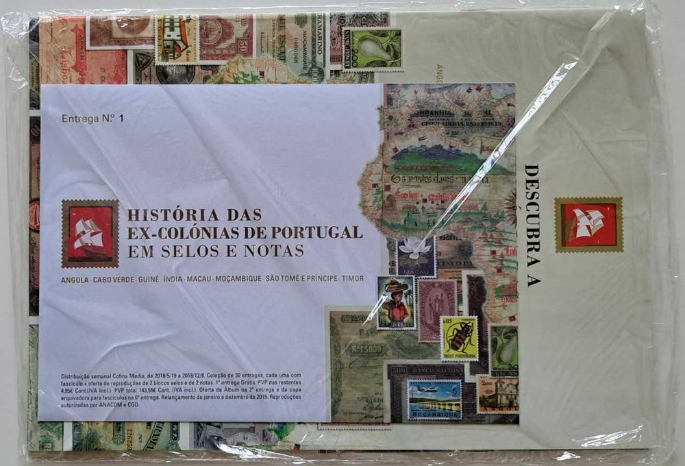 História das Ex-Colónias Portuguesas em Selos e Notas
