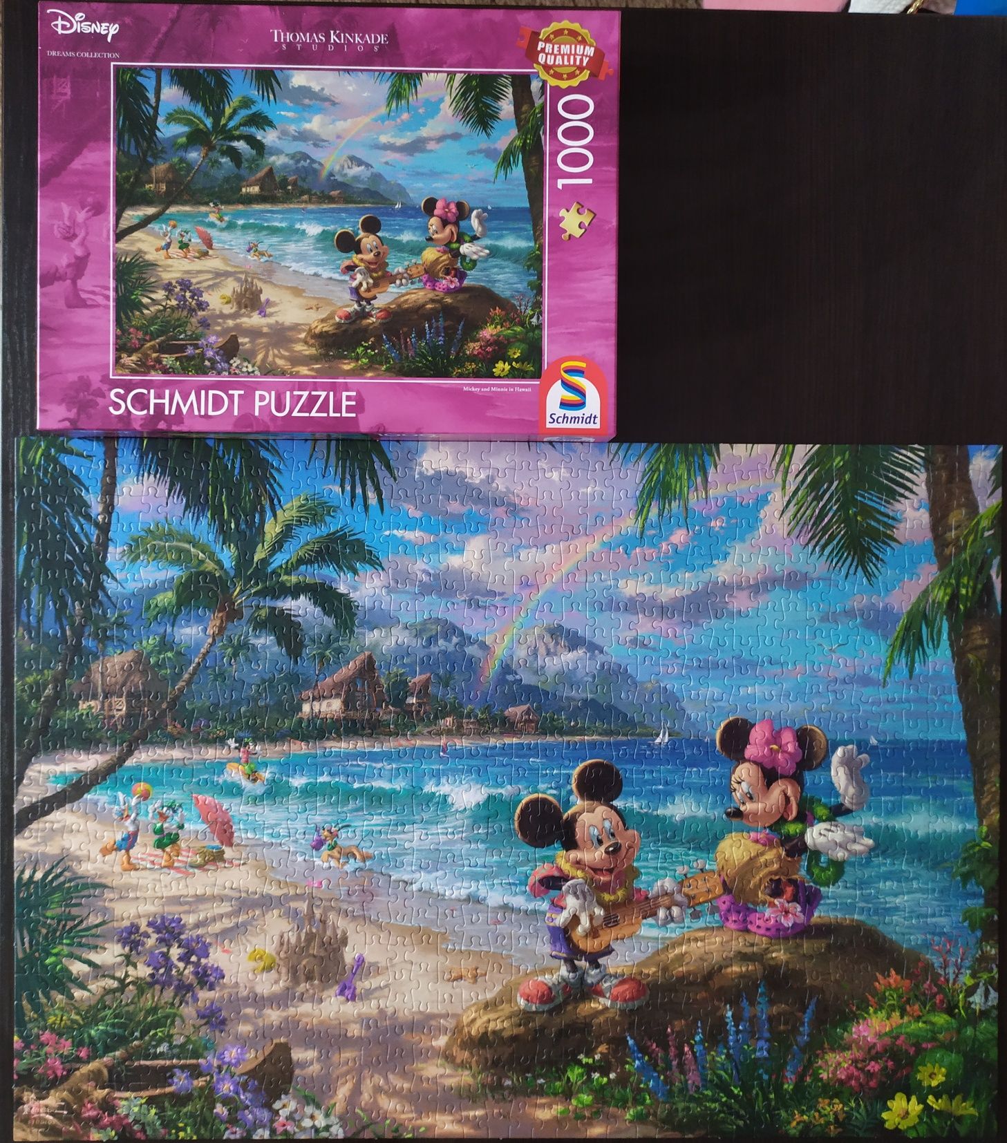 Puzzle 1000 Schmidt Disney Mickey i Minnie na Hawajach