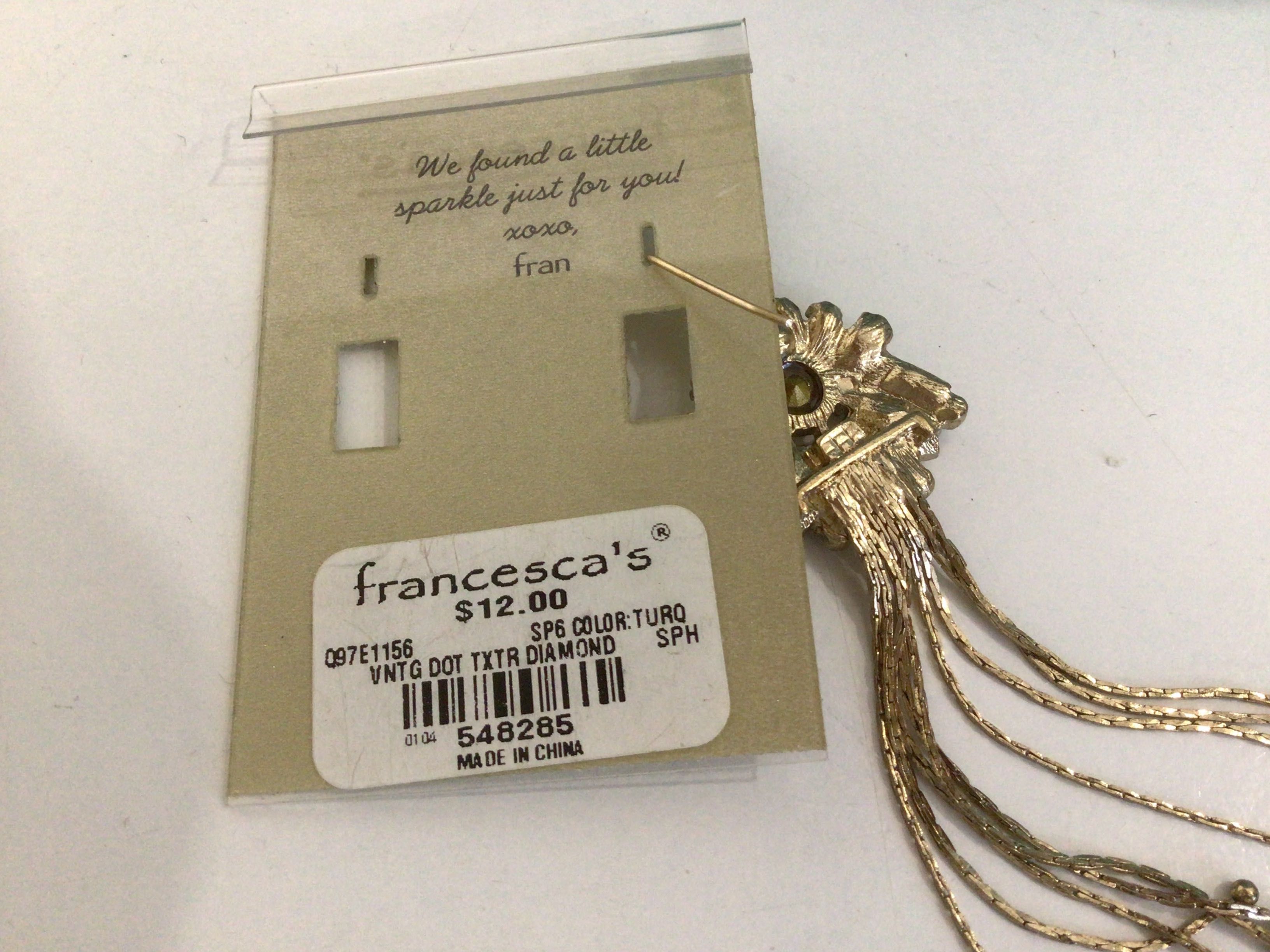 Потрясающий   подарок — стильные шикарные сережкиFrancesca необычные