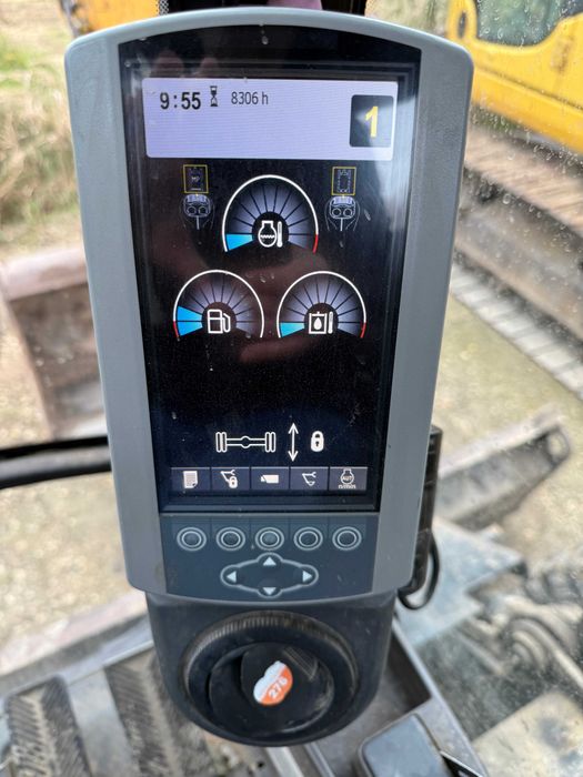 Caterpillar Cat M 313 D koparka kołowa 14 t głowica uchylna Powertilt