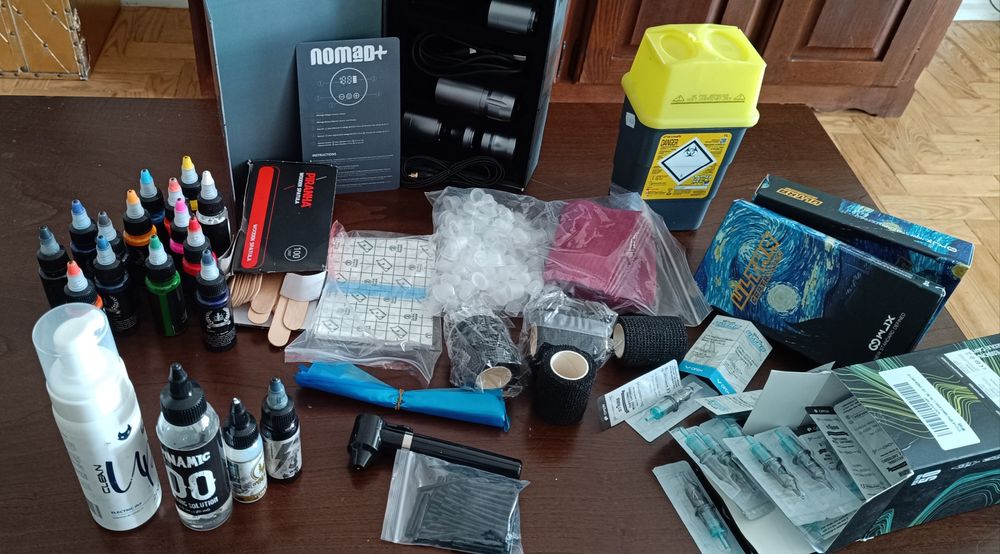 Kit tatuagem completo