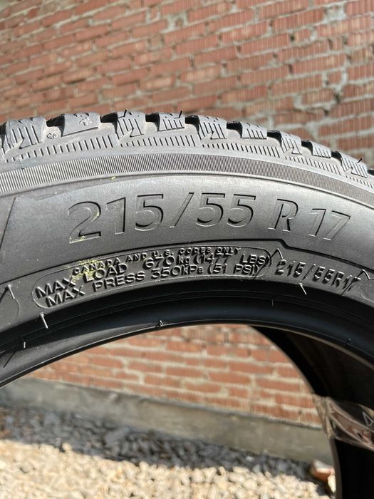 225/55 R17 Mihelin Велика Наявність Шин!Склад 205 215 235/ 45 50 60 65