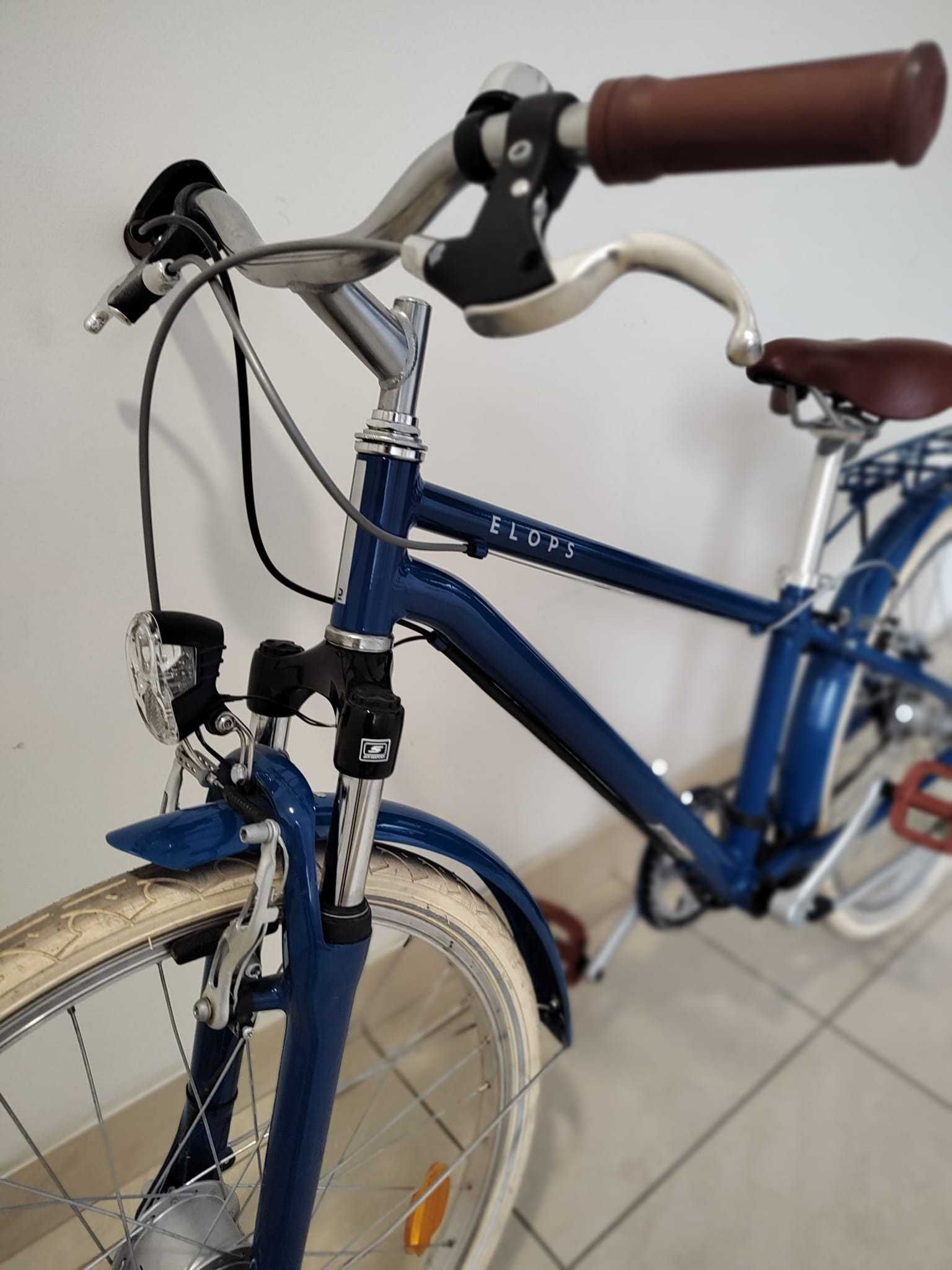 ELOPS - Rower dziecięcy miejski BTwin Hoprider 900 24"