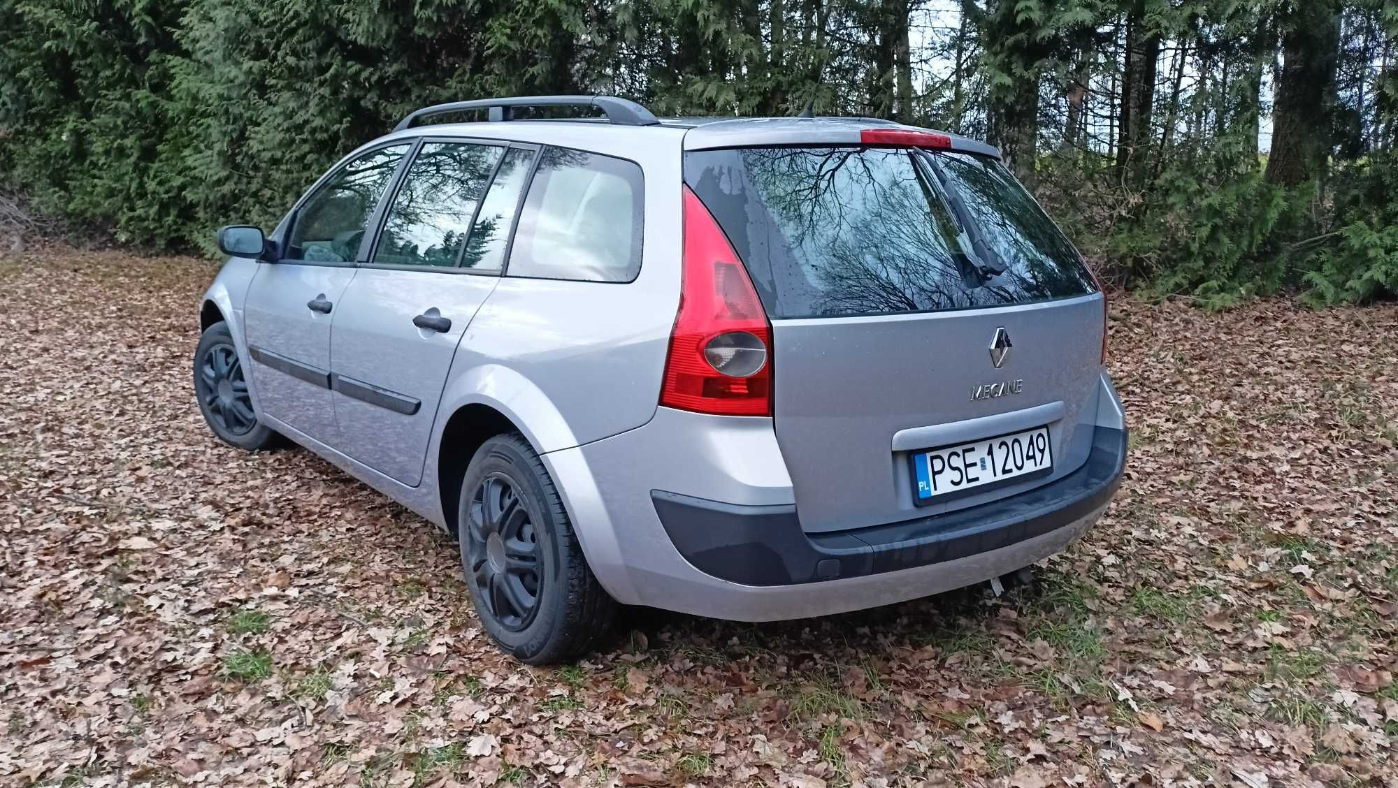 Megane 2 1.4 benz. Doinwestowany, klimatyzacja, hak