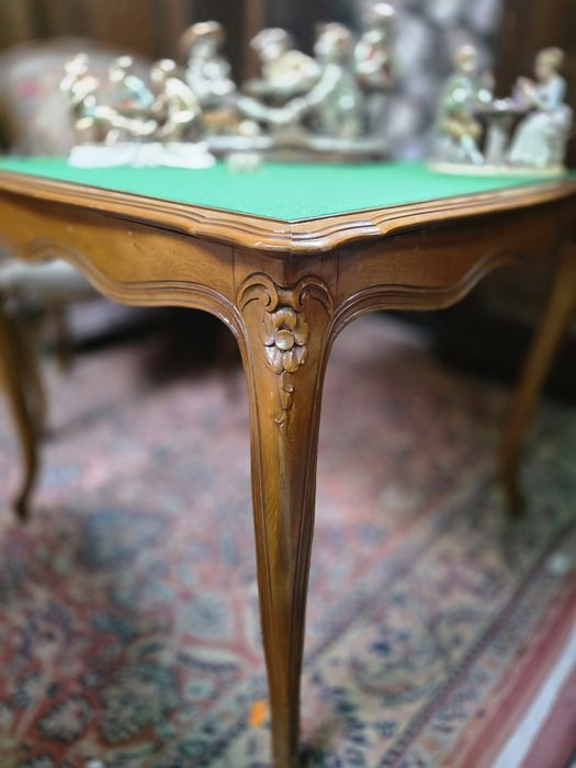 Stół Ludwik 79 x79 cm do gry - podwójny blat #1715 Stylowy Węgrów