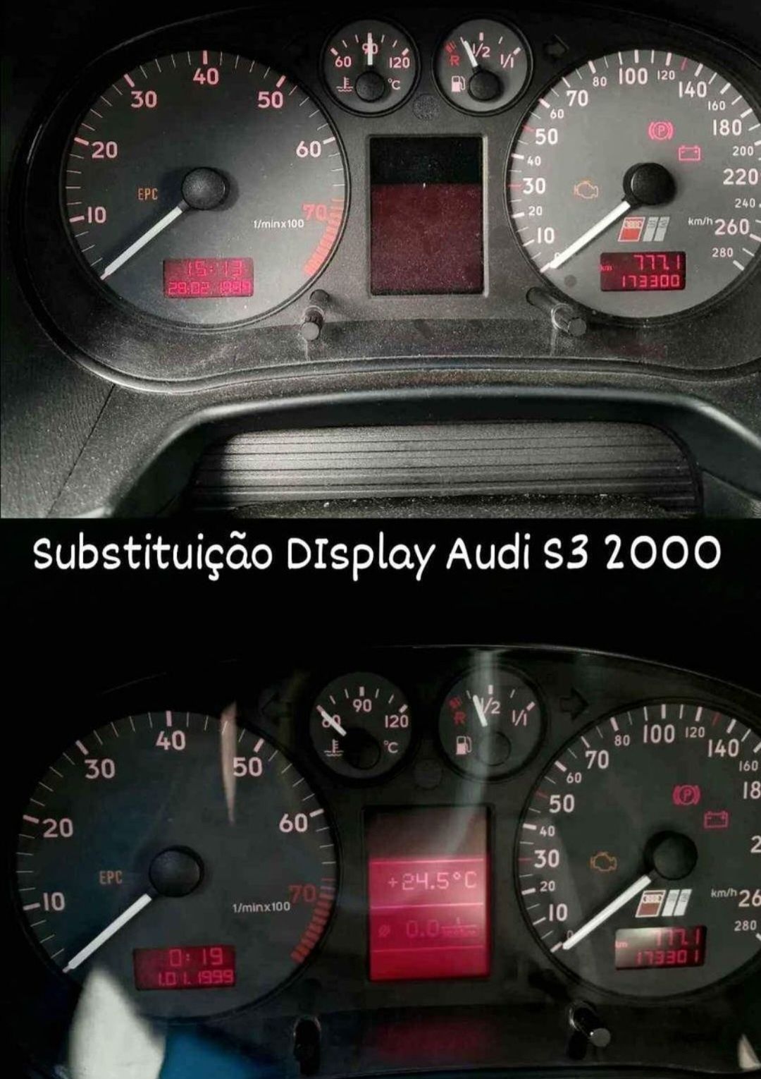 Reparação Display/LCD Veículos Grupo VAG ( Audi,VW,Skoda e Seat)