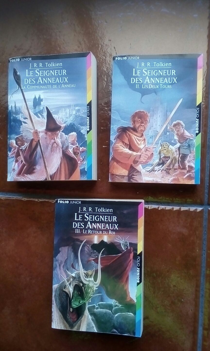 J. R. R. Tolkien. O senhor dos anéis. Edição em francês.