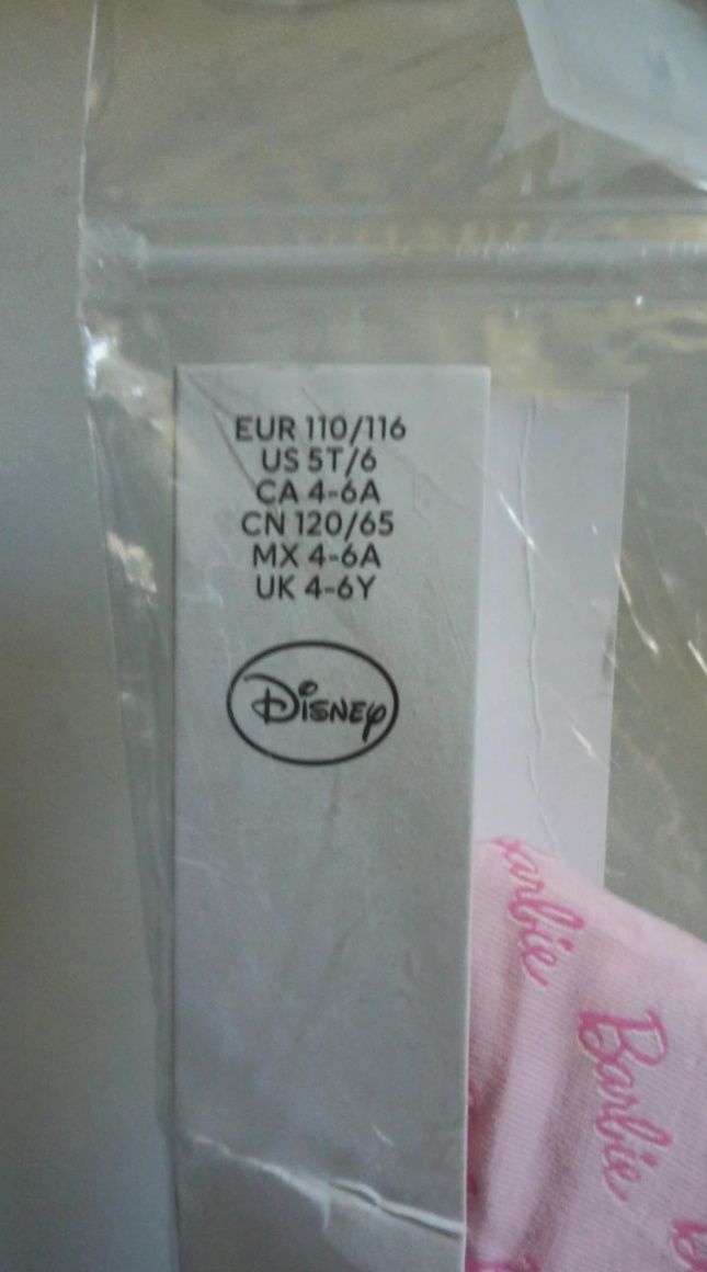 Nowe! 5 pack majtki/bielizna H&M 110/116 Disney dziewczynka