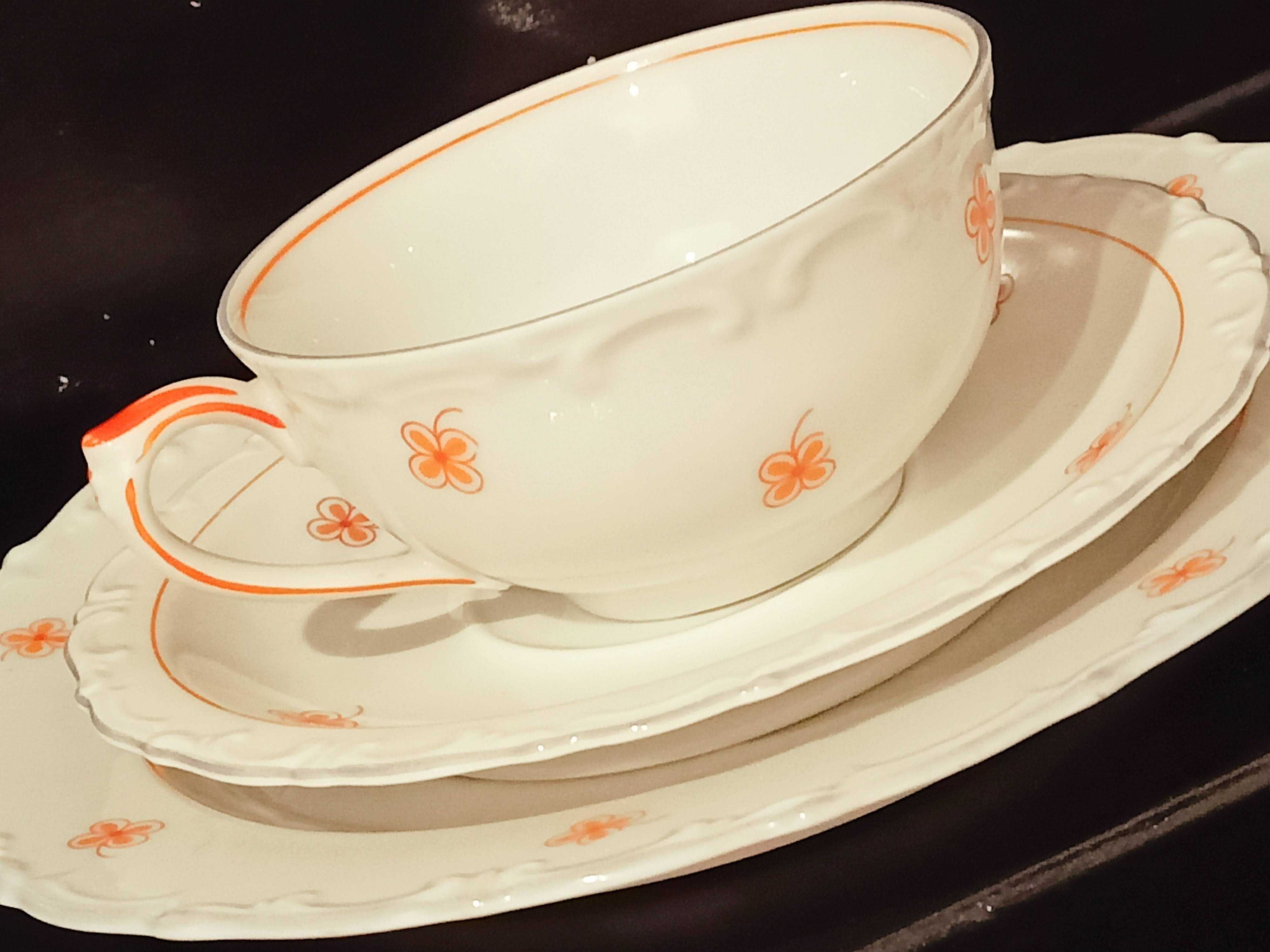**filiżanka stara sygnatura porcelana Turyngia 1937_1949