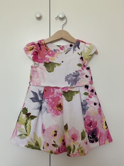 Elegancka sukienka dziewczęca rozm. 80