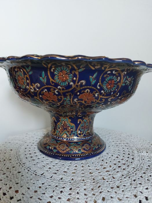 Duża patera na noce  zdobiona