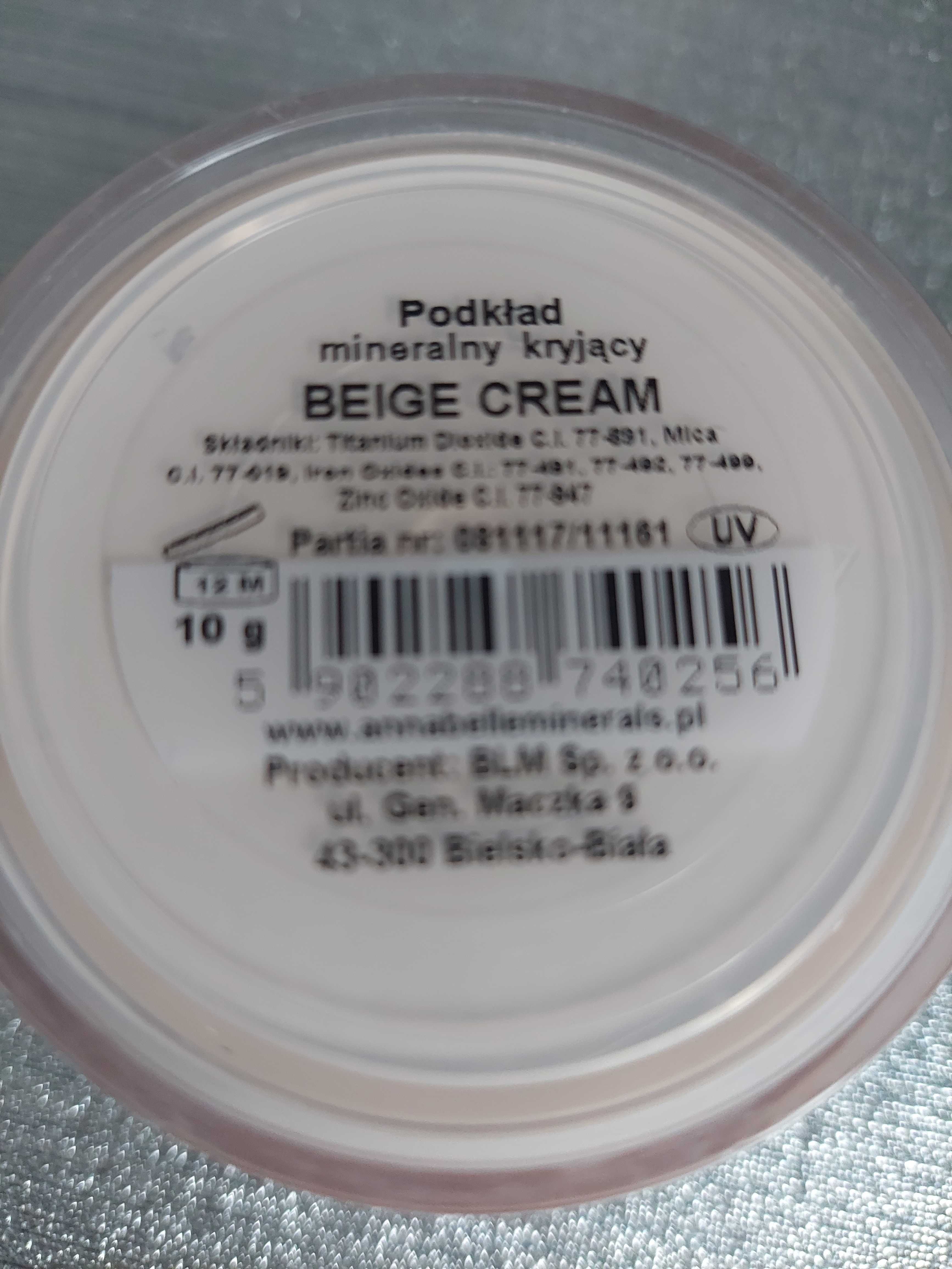 Annabelle minerals podkład kryjący beige cream 10g nowy