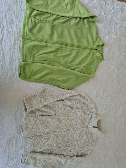 Флісова кофта, реглан, зіпка, світшот і пухнаста