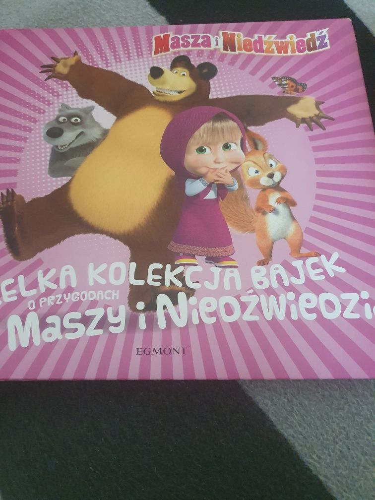 Wielka kolekcja bajek o przygodach Maszy i Niedźwiedzia