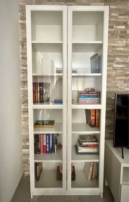 Estante BILLY/OXBERG c/portas