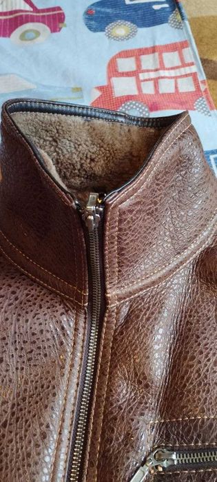 Дублёнка натуральный мех мужская (торг приветствуется)