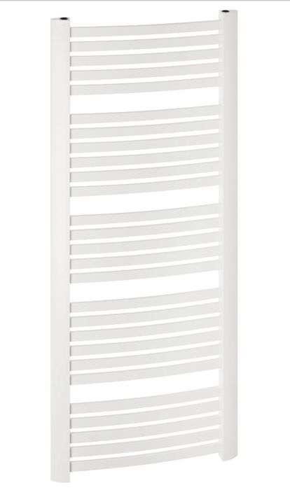 Grzejnik łazienkowy Equation Luxus 143x48cm 605W biały podłączenie dół