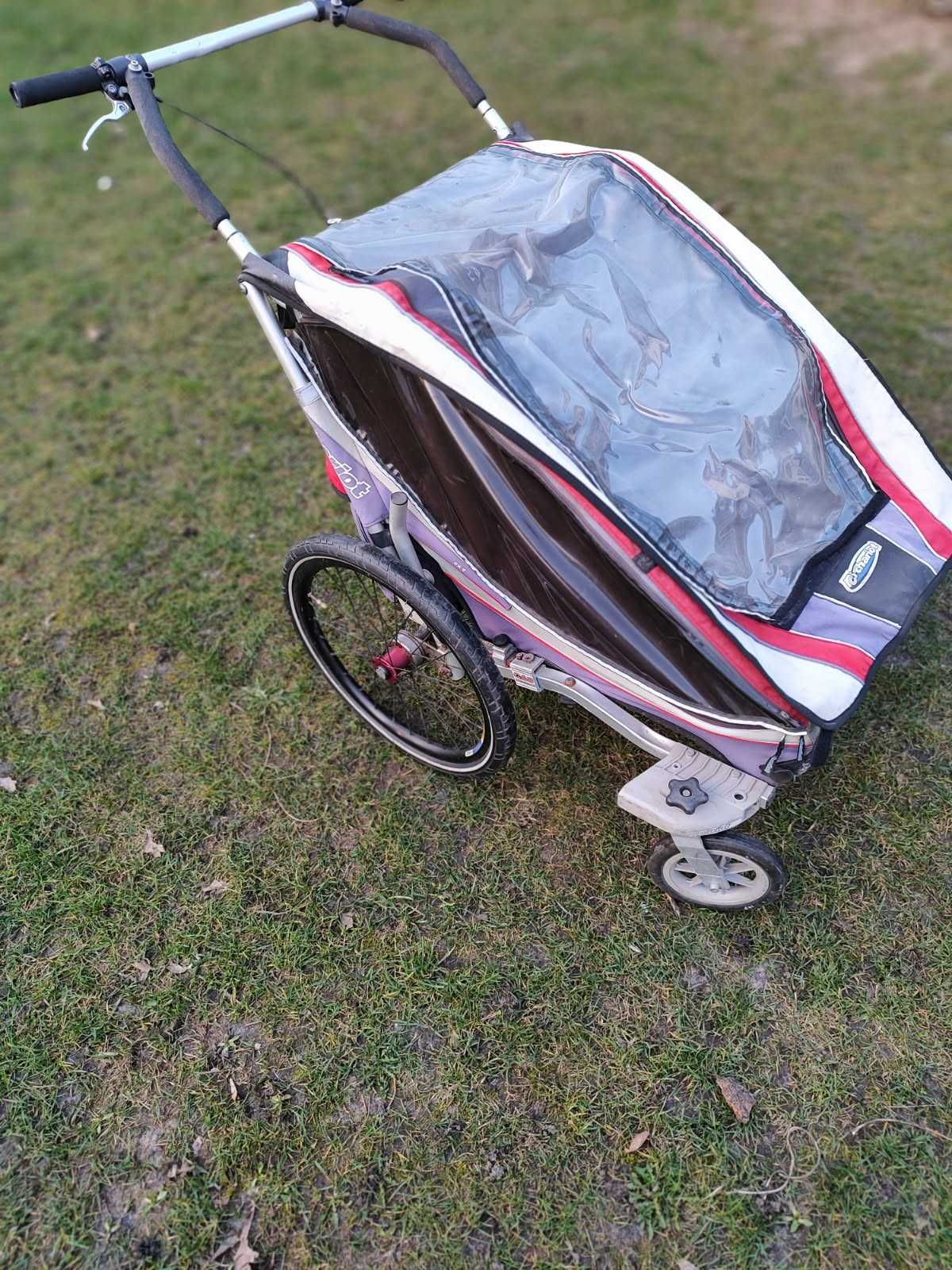 Przyczepka rowerowa Chariot cx2 riksza do roweru wózek spacerowy thule