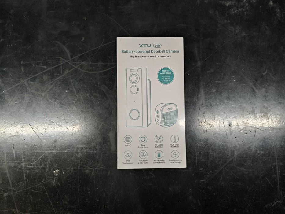 XTU Campainha Wi-Fi 2K HD com Câmara