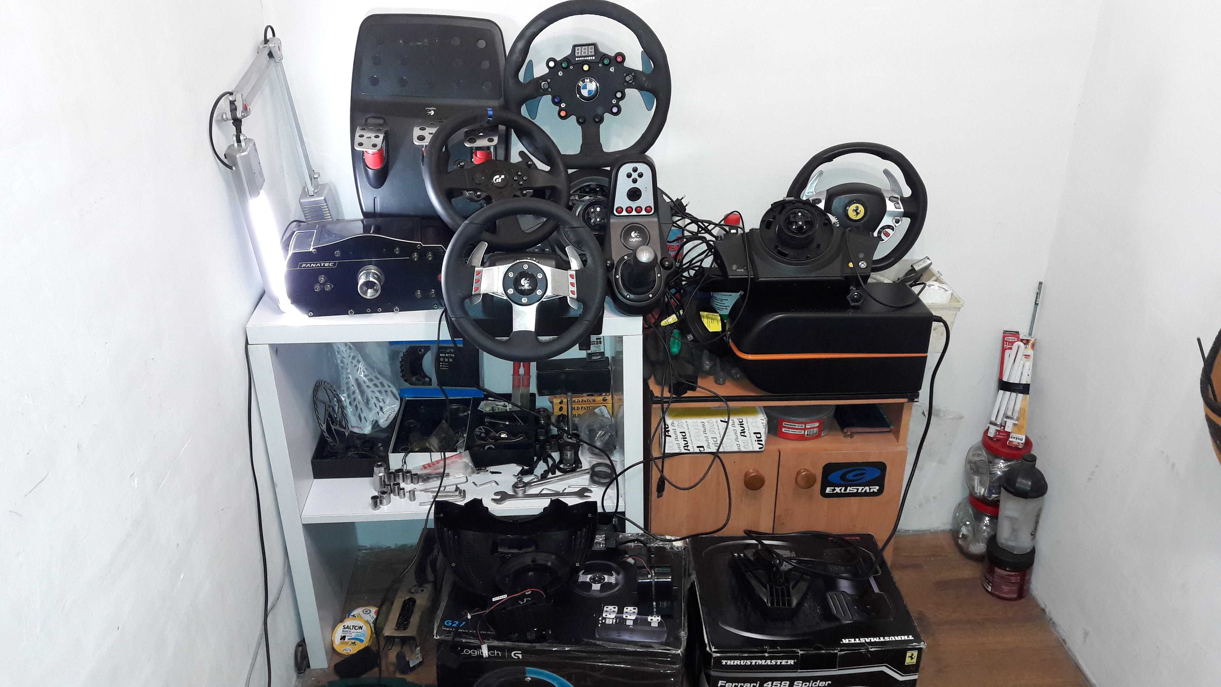 Ремонт - кермів рулів - Thrustmaster, Logitech, Fanatec