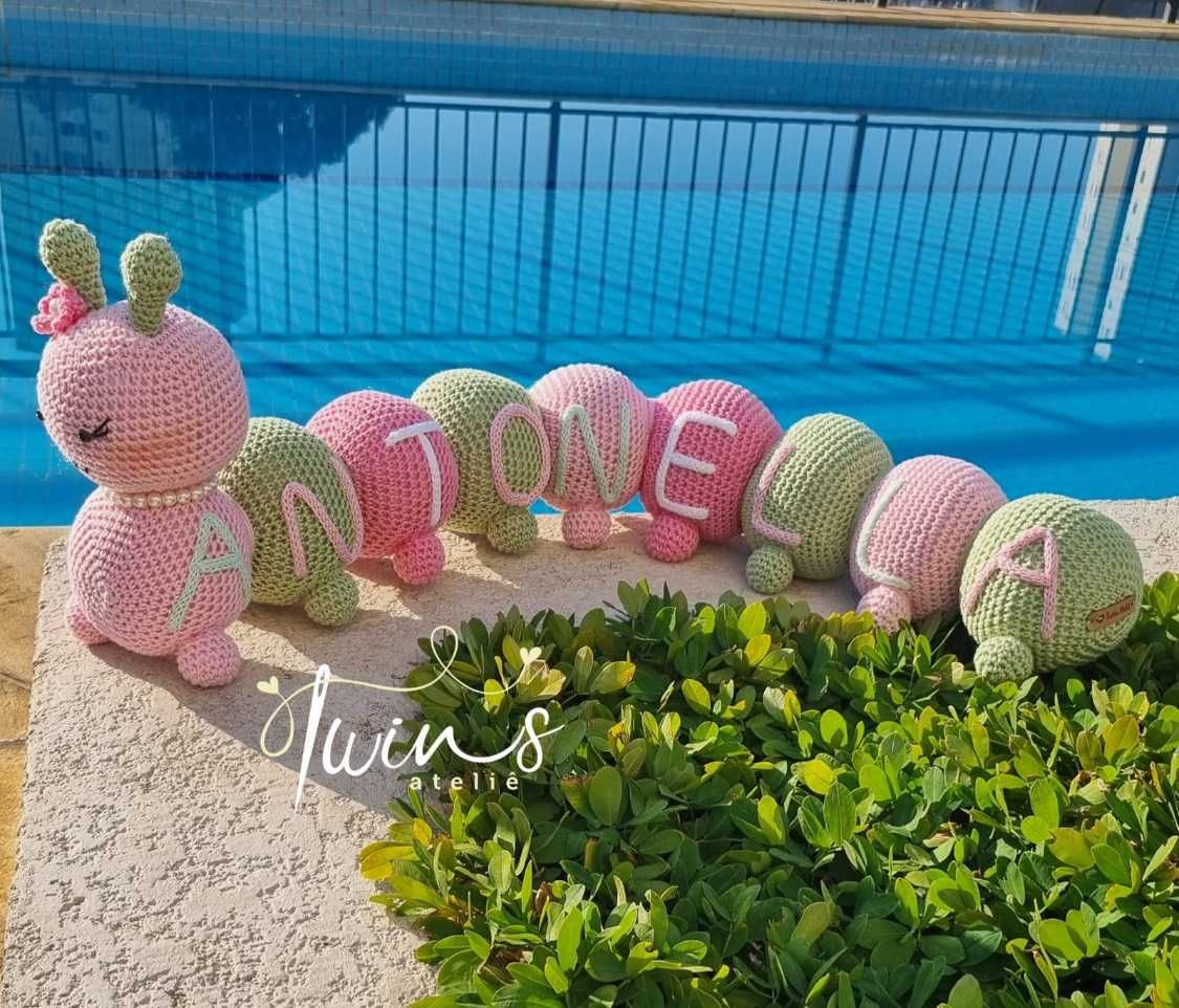 Padrão PDF digital Centopeia de amigurumi personalizada