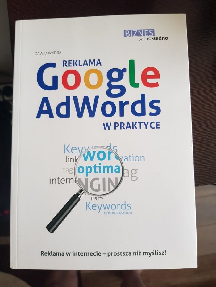 Google Adwords książka 200 stron stan Nowy wyprzedaż Nowa 35 zl