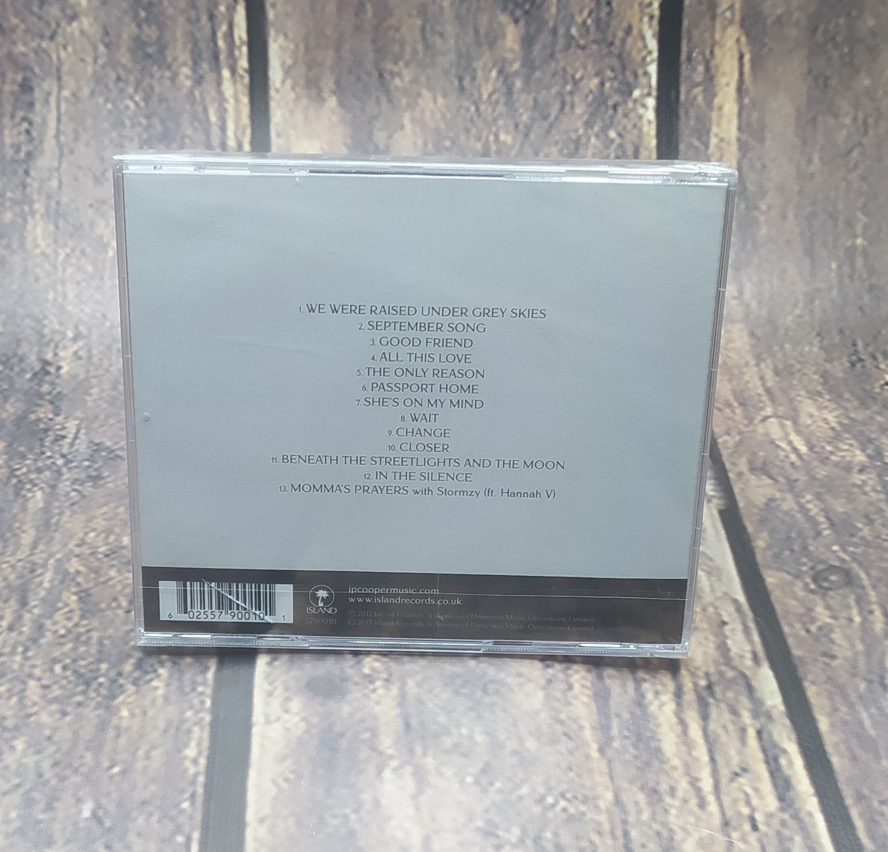 JP. Cooper - Raised Under Grey Skies - cd