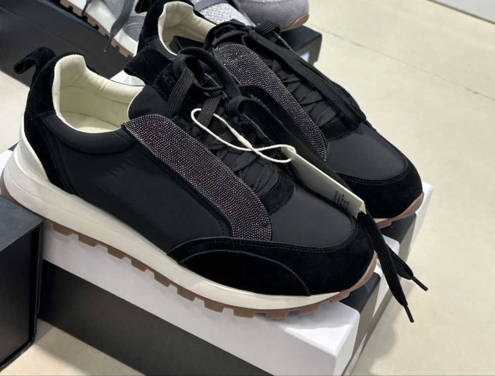 Кроссовки черные Brunello Cucinelli