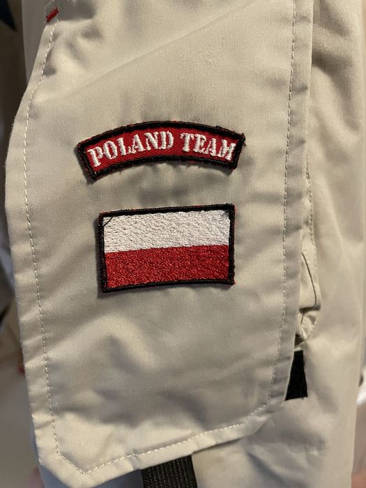 Męska grubą ciepłą zimowa kurtka XL