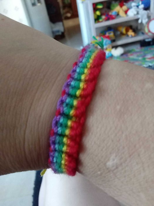 Pulseiras macramé