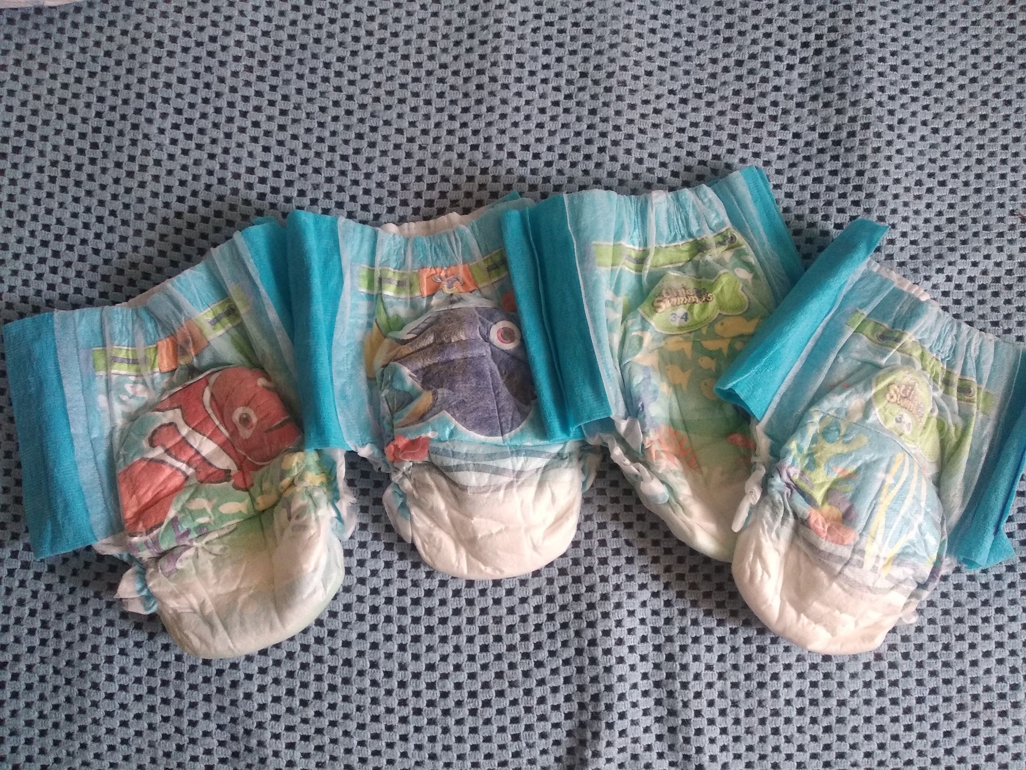Підгузки-трусики для плавання huggies р.3-4 ціна за все