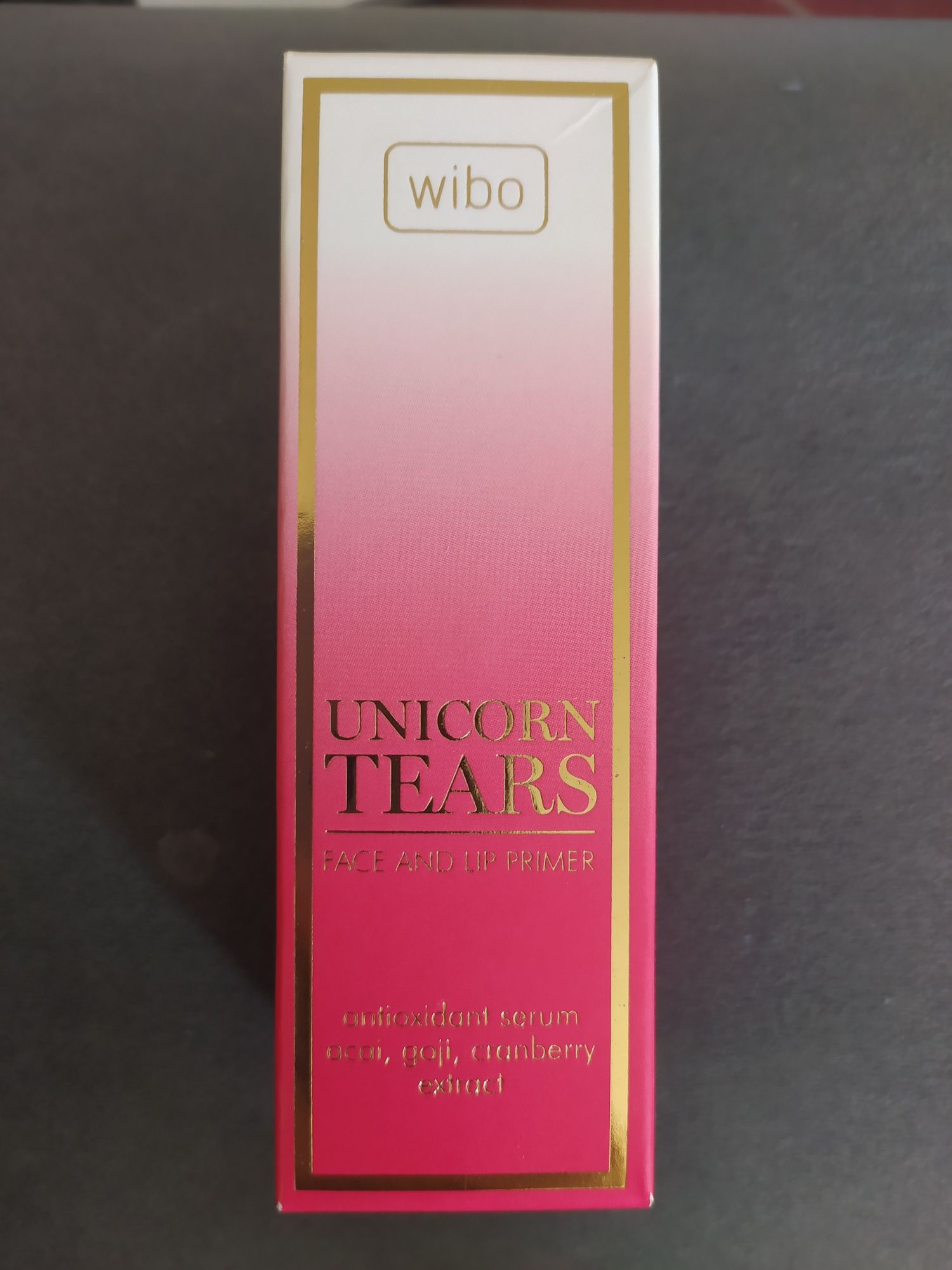 Wibo, Unicorn tears, odżywczy primer i serum. Nowy