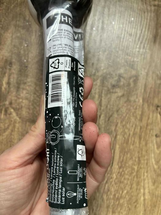 solarna lampa - pingwinek