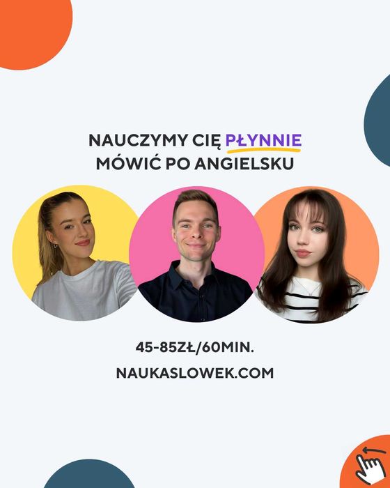 Zajęcia / korepetycje z języka angielskiego online. Fv.