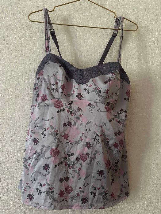 Елегантна жіноча блуза для сна на брительках р-L гарний стан