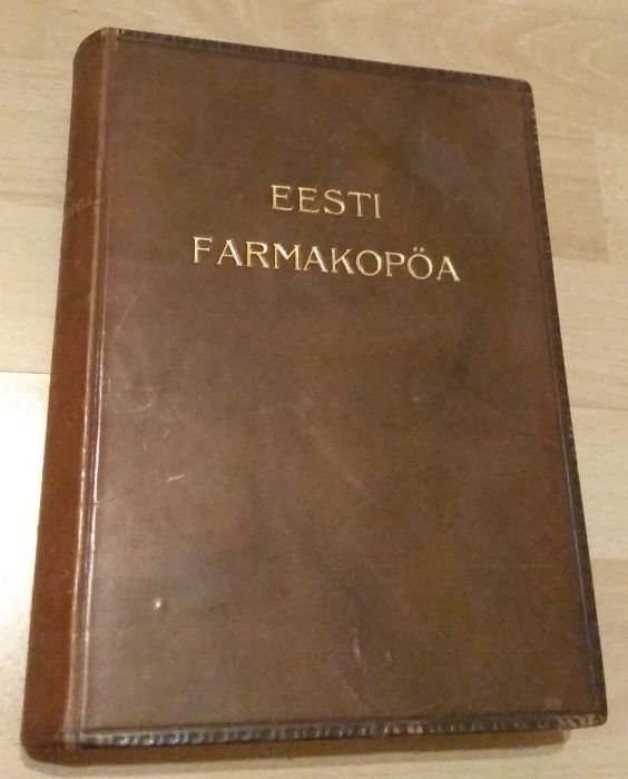 Eesti farmakopöa (Pierwsza edycja - Esimene väljaanne) - Estonia