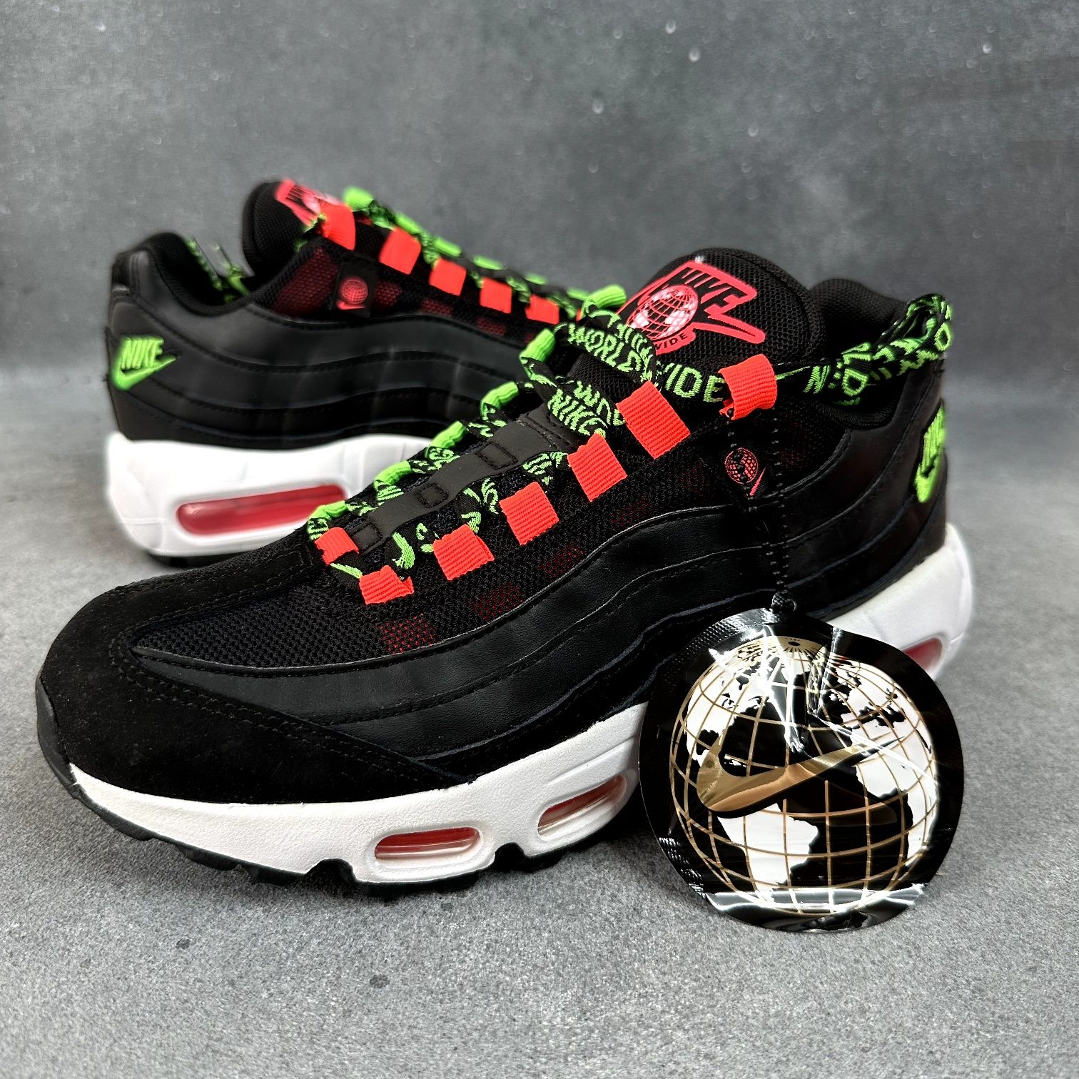 Кросівки Nike Air Max 95 Worldwide Black оригінал (cv9030-001)