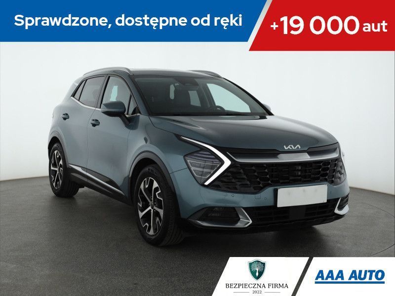 Kia Sportage 1.6 T-GDI MHEV, Salon Polska, Serwis ASO, Automat, Skóra, Navi,